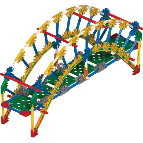 케이넥스 KNEX K’NEX Education  Intro to Structures: Bridges Set  207 Pieces  For Grades 3-5 Construction Education Toy
