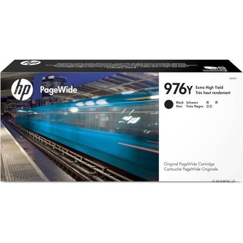 에이치피 HP 976Y Black Extra High Yield Original PageWide Cartridge (L0R08A) for HP PageWide Pro 552dw 577dw 577z