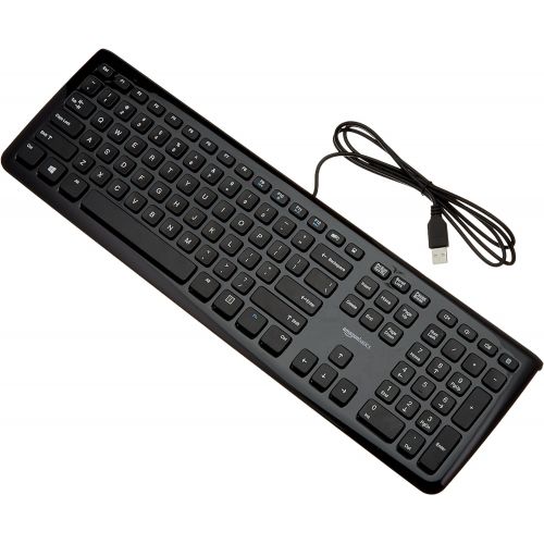  AmazonBasics Wired Keyboard