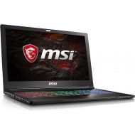 MSI 15.6 GS63VR Stealth Pro-674 LCD Gaming Notebook 16GB DDR4 SDRAM 1TB HDD 128GB SSD True Color Technology Aluminum Black