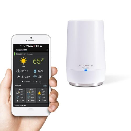  AcuRite 09155M AcuRite Access for Remote Monitoring of AcuRite Weather Stations, Compatible with Amazon Alexa