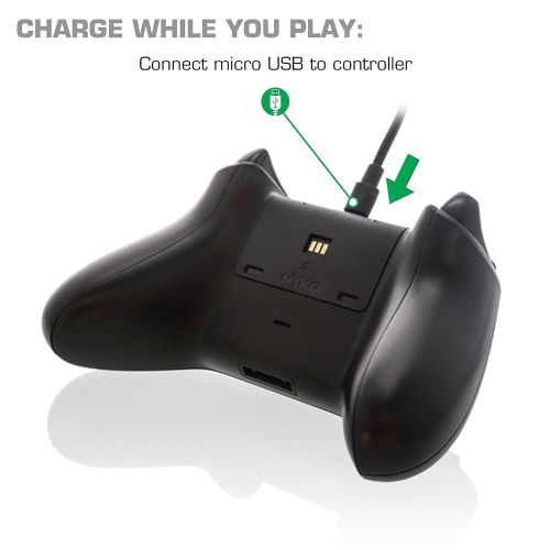  Nyko Charge Link - Micro-USB Controller Charge and Sync Cable for Xbox One