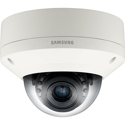 삼성 Samsung Security Surveillance CCTV WiseNet III Camera SNV-7084R 3 Megapixel Vandal-Resistant 3M (2048x1536, 30fps) IP66IK10 Network IR Dome Day & Night Weatherproof Network IR Ind