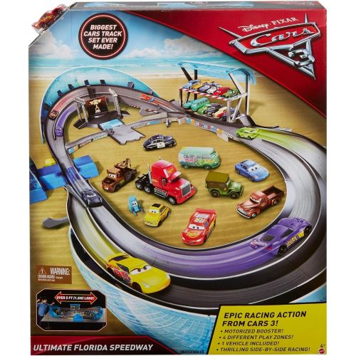 디즈니 DisneyPixar Cars 3 Ultimate Florida Speedway Track Set