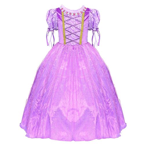  LOEL Deluxe Costume Dress Girls Princess Birthday Party Cosplay Outfit