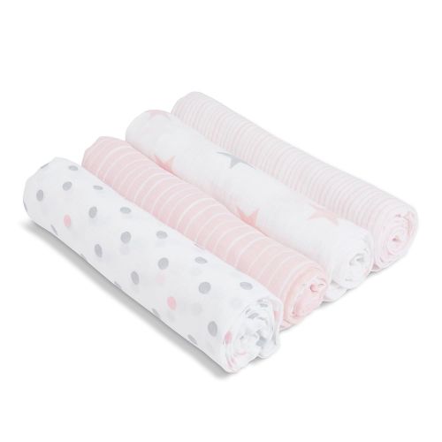  Aden by aden + anais Swaddle Blanket | Muslin Blankets for Girls & Boys | Baby Receiving Swaddles | Ideal Newborn Gifts, Unisex Infant Shower Items, Toddler Gift, Wearable Swaddlin