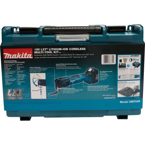  Makita XMT035 18V LXT Multi-Tool Kit