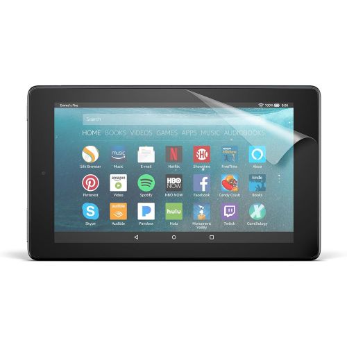  [아마존핫딜][아마존 핫딜] Fire 7 Essentials Bundle including Fire 7 Tablet (Black, 16GB), Amazon Standing Case (Charcoal Black), and Nupro Anti-Glare Screen Protector