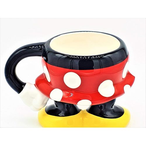 디즈니 Disney Theme Parks Exclusive Minnie Mouse Body Parts Pants Ceramic Coffee Mug