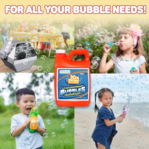  [아마존베스트]ArtCreativity Concentrated Bubble Solution Refill for Bubbles Toys, Up to 2.5 Gallon, Non-Toxic Large 32oz Concentrated Liquid for Bubble Machine, Bubble Guns, Wands, Bubble Lawn M