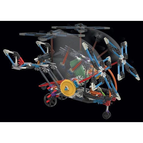 케이넥스 KNEX K’NEX  Turbo Jet  2-in-1 Building Set  402 Pieces  Ages 7+  Engineering Educational Toy