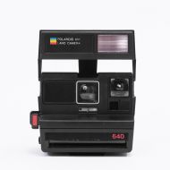Polaroid Originals 4723 Polaroid 600 Camera, Flash, Black
