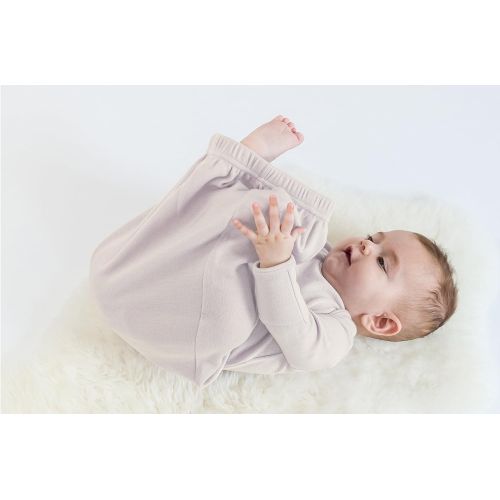  Woolino Infant Gown, 100% Superfine Merino Wool, for Babies 0-6 Months