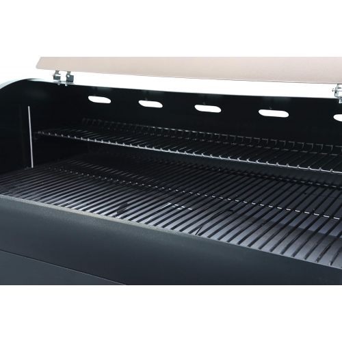  Ozark Grills - the Bison Wood Pellet Grill and Smoker with 2 Temperature Probes, 23 Pound Hopper, 720 Square Inch Cooking Area