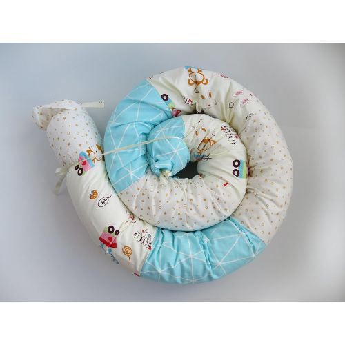  TovoT Baby Bumper Pillow. Baby Head Guard Pillow. Childhood
