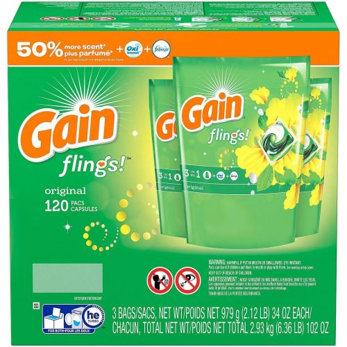  Gain Flings Original (120ct.) by GAIN