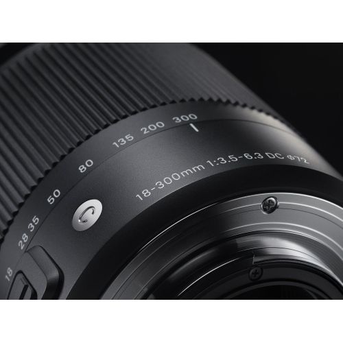  Sigma 18-300mm F3.5-6.3 Contemporary DC Macro OS HSM Lens for Sigma