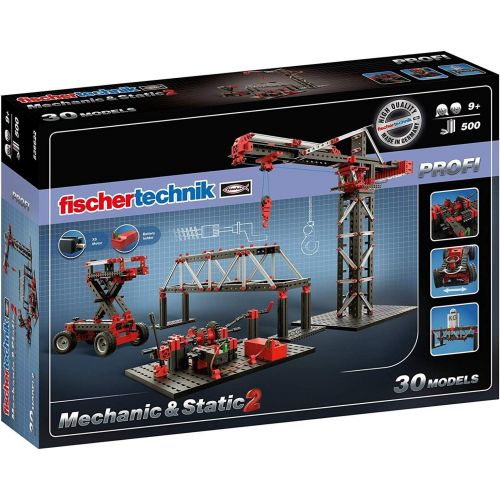  Fischertechnik fischertechnik Mechanic + Static 2 Building Kit (500 Piece)