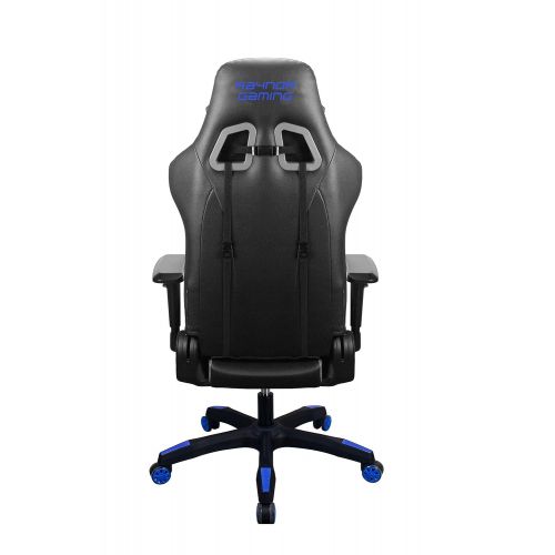  Raynor Gaming Energy Pro Series Gaming Chair Ergonomic Outlast Technology High-Back Racing Style Height Adjustable 4D Armrests Mesh and PU Leather with Lumbar Support Cushion and H