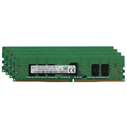  Adamanta Memory Hynix Original 32GB (4x8GB) Server Memory Upgrade for HP Z440 Workstation DDR4 2400MHZ PC4-19200 ECC Registered Chip 1Rx8 CL17 1.2V
