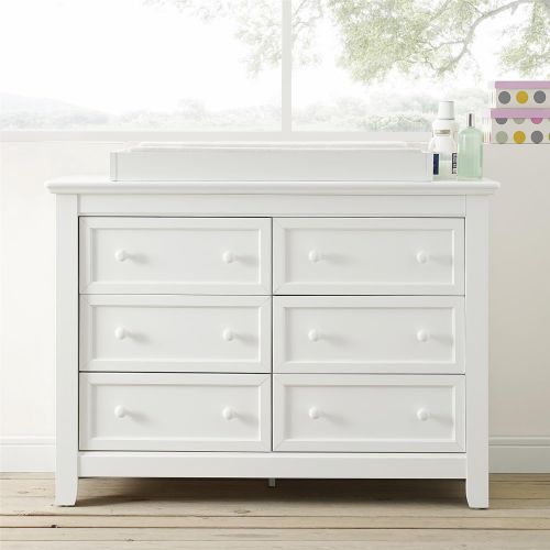  Baby Relax Tia Dresser Changing Topper, White