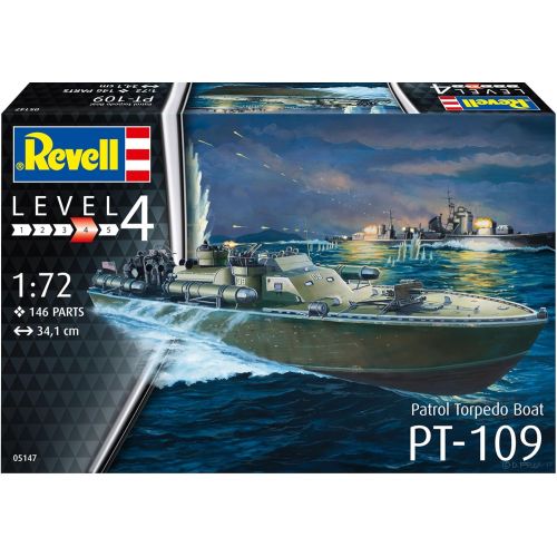  Revell 05147, Patrol Torpedo Boat PT-109, 1:72 scale plastic model
