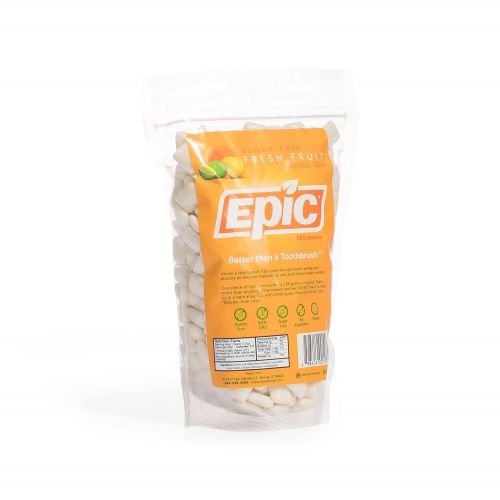  Epic Dental 100% Xylitol Sweetened Gum (Fresh Fruit, 500-Count Bulk Bag)