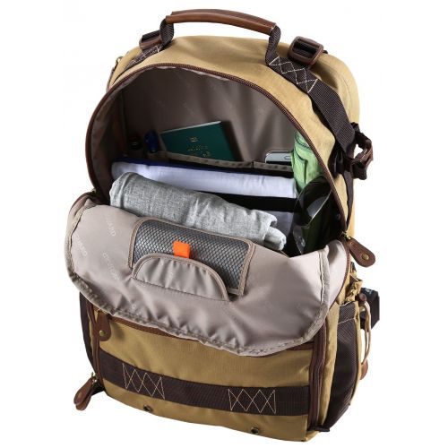  Vanguard Havana 48 Backpack for Sony, Nikon, Canon, Fujifilm Mirrorless, Compact System Camera (CSC), DSLR, Travel