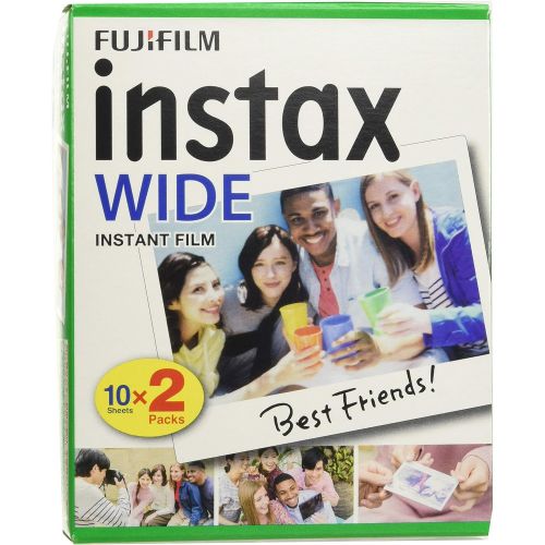 후지필름 ElectricalCentre Bundle 5 packs of 20 Fujifilm Instax Wide format Film (100 photos) for Fuji Instax 210 camera