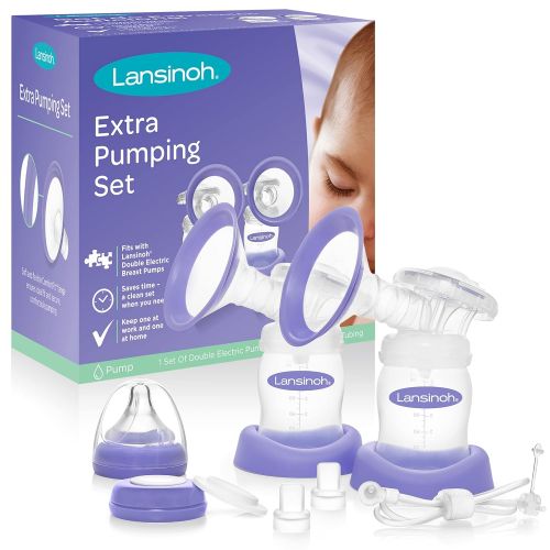 란시노 Lansinoh Extra Pumping Set with Breast Pump Parts