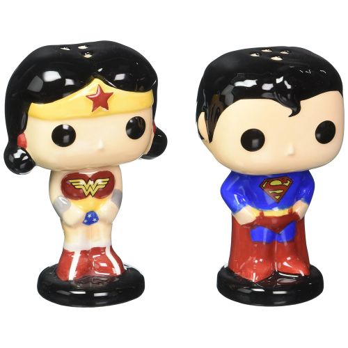 펀코 FunKo Funko POP Home: DC - Superman & Wonder Woman Salt & Pepper Shakers