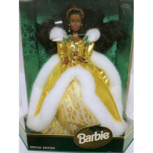 바비 Barbie Happy Holidays AA Doll - Special Edition Hallmark 2nd in Series (1994)