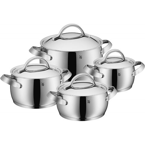 더블유엠에프 WMF Concento 8 Pc Cookware Set, Silver