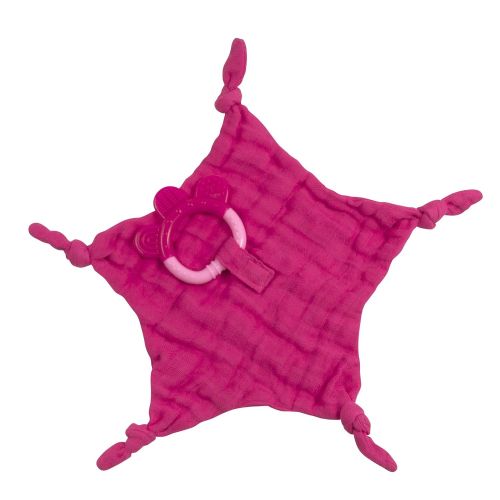  Green sprouts Green Sprouts Blankie and Silicone Teether Set, Pink
