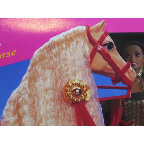 바비 Barbie Western Stampin Doll AA with Western Star Horse Special Edition (1995)