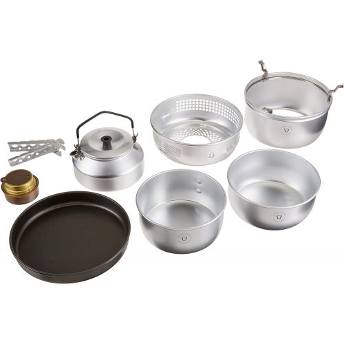  TRANGIA 25-4 Ultralight Non-Stick Alcohol Stove Kit with a Kettle and