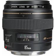 Canon EF 85mm f1.8 USM Medium Telephoto Lens for Canon SLR Cameras w B+W 58mm HTC Kaesemann Circular Polarizer
