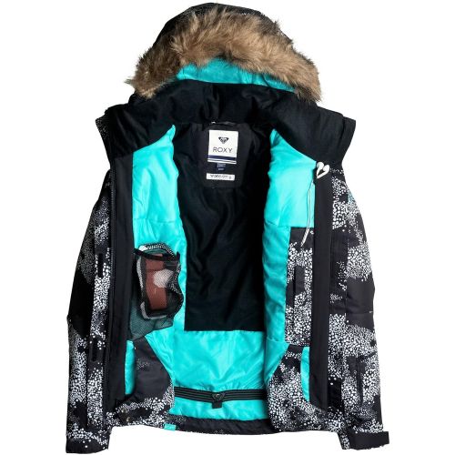 록시 Roxy Snow Juniors Jet Ski Printed Slim Fit Jacket