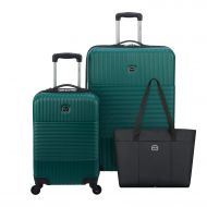 DELSEY+Paris DELSEY Paris 3-Piece Hardside Set (Carry-on, Checked Suitcase and Weekender Bag)