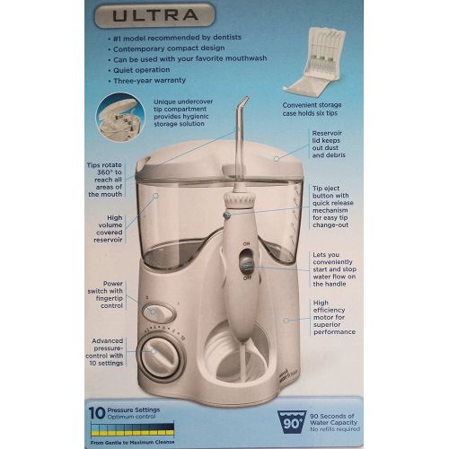  Waterpik WATERPIK INC Water and Nano Flosser, Deluxe Traveler and Tip Storage Case and 12 Accessory Tips Combo Pack