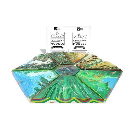  American Educational Products American Educational Landform Discovery Pack Models without CDs or Tapes