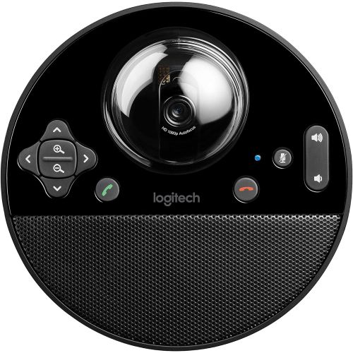 로지텍 Logitech Conference Cam BCC950 Video Conference Webcam, HD 1080p Camera with Built-In Speakerphone