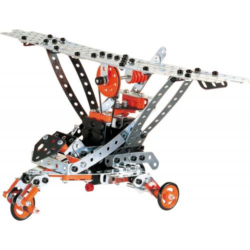  Erector by Meccano Super Construction Set, 25 Motorized Model Building Set, 638 Pieces, For Ages 10 and up, STEM Education Toy
