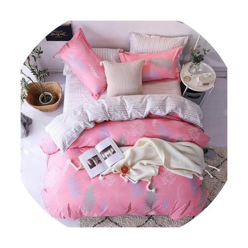  The fairy Bedding Set Fashion Luxury Stars Home Textile Duvet Cover Bed Linen Sheet Soft Comfortable 3/4Pcs King Queen Full Twin Size,B6,Full Cover 150By200,Flat Bed Sheet