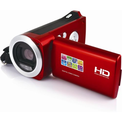   2일배송/Lightahead DV Series HD 720p 디지털 캠코더 Lightahead DV Series High-Definition HD 720p Digital Camcorder SD/SDHC with 4X Digital Zoom & 2.7