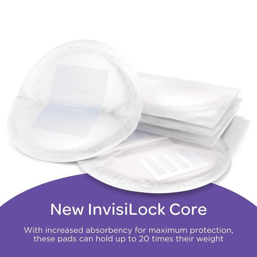 란시노 Lansinoh Stay Dry Disposable Nursing Pads for Breastfeeding, 36 count
