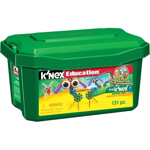 케이넥스 KNEX Education K’NEX Education  Kid K’NEX Group Building Set  131 Pieces  Ages 3+  Preschool Educational Toy