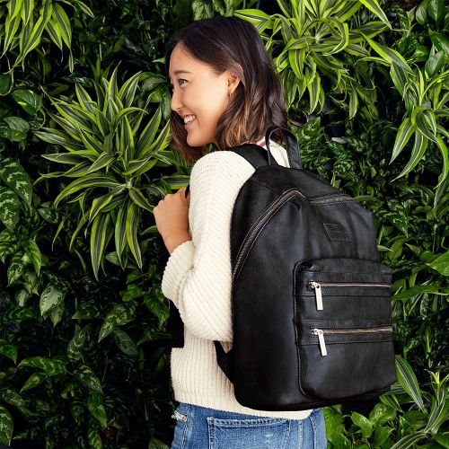  The Honest Company City Backpack, Cognac
