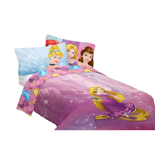 디즈니 Disney Dreaming Princess Comforter Twin Pink