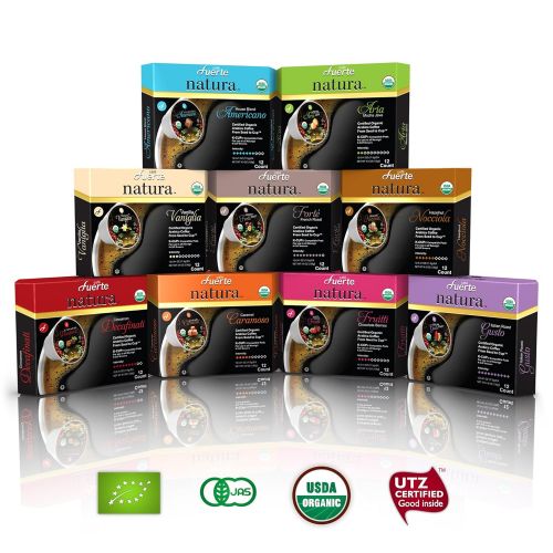  Fuerte K-cup Compatible Pod, House Blend, Americano, 20 Ounce (Pack of 48)